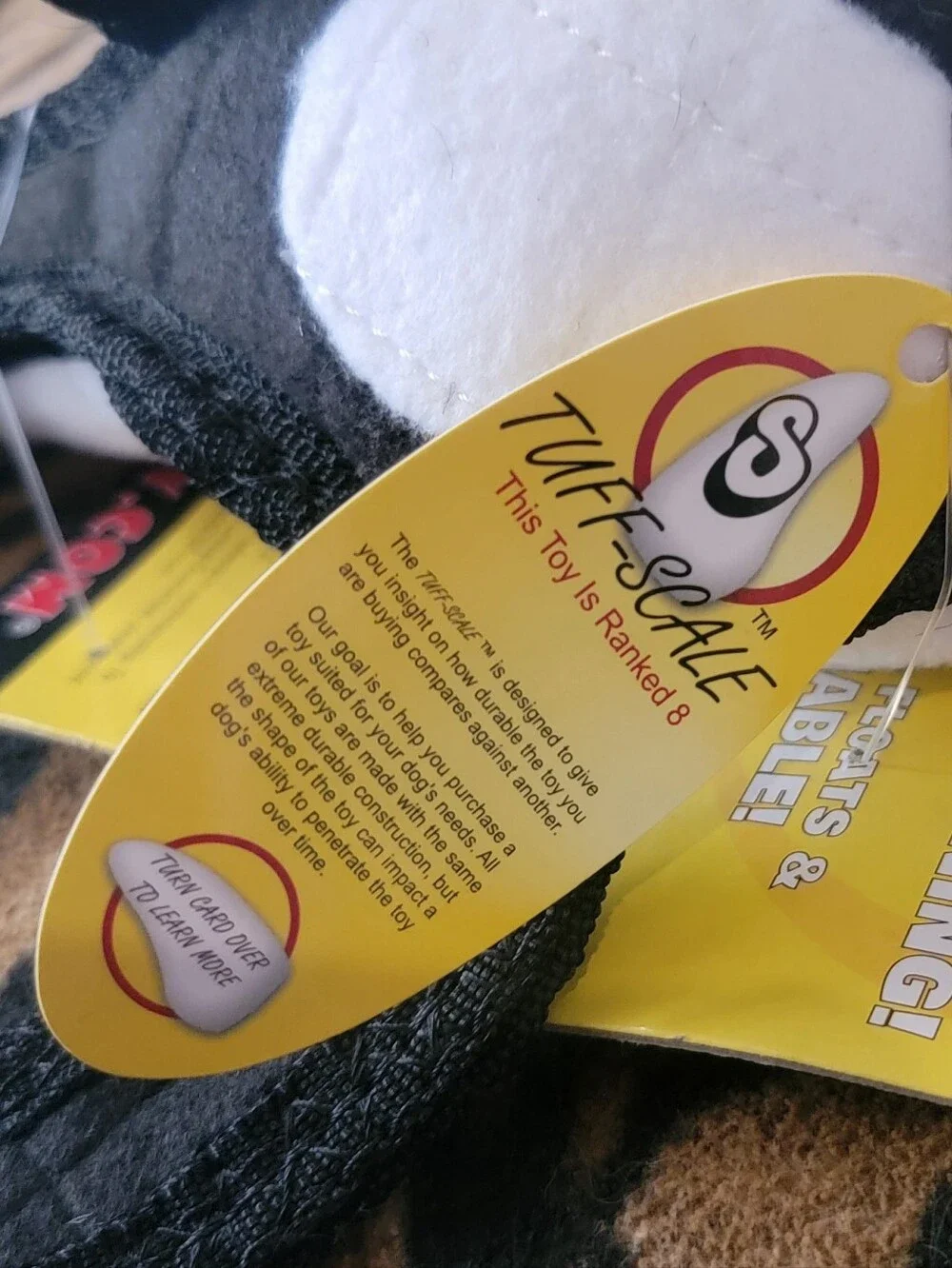 Tuffy dog plush